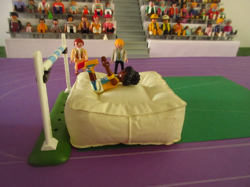 It's time for the Olympic Games for the Playmobil people in our house...