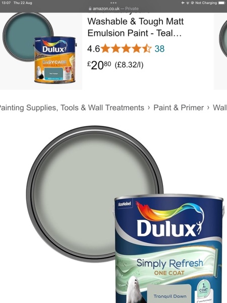 Dulux Tranquil dawn, which carpet?