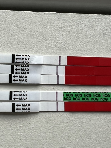 Test dark enough at 13dpo or chemical?