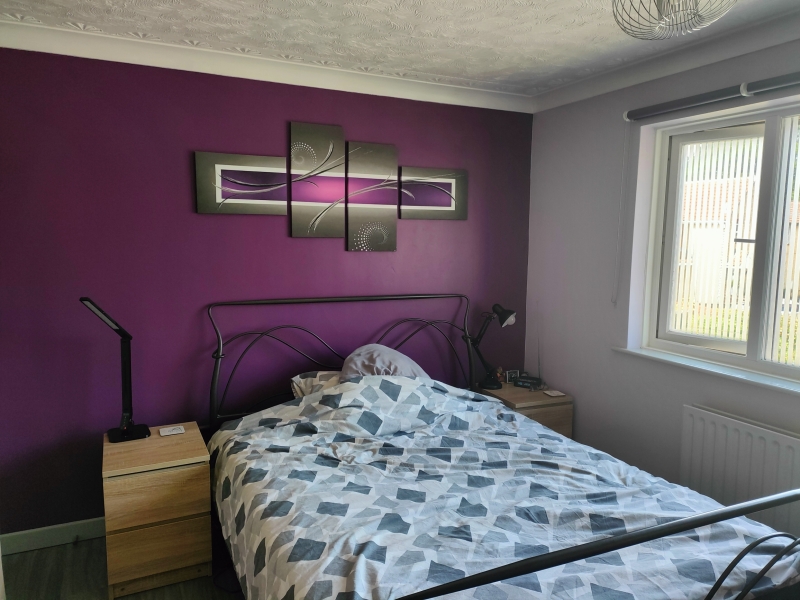 Do you have a purple room in your house?