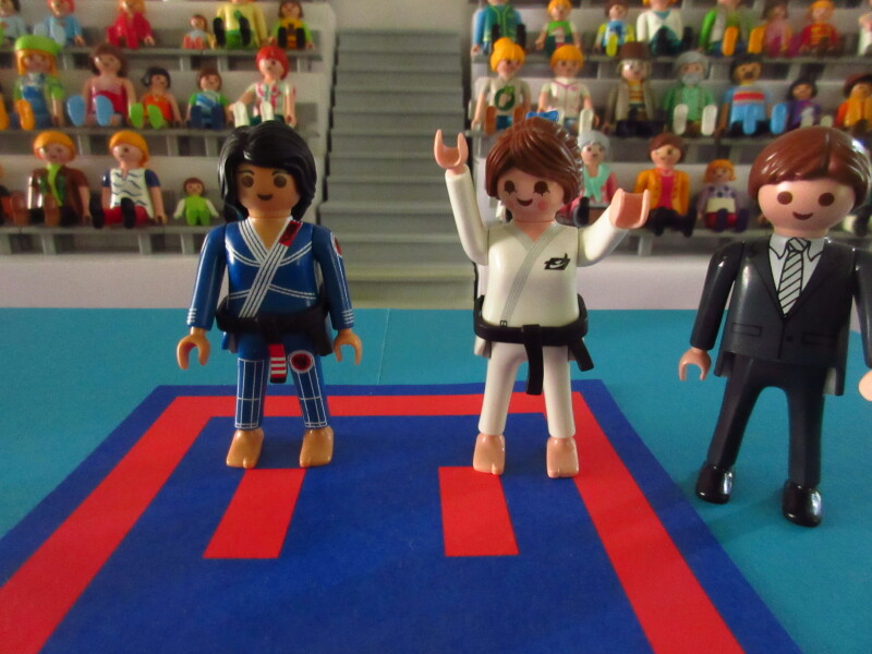 It's time for the Olympic Games for the Playmobil people in our house...