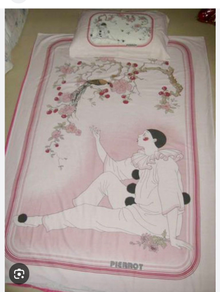 What was the fascination with Pierrot in the 80s?