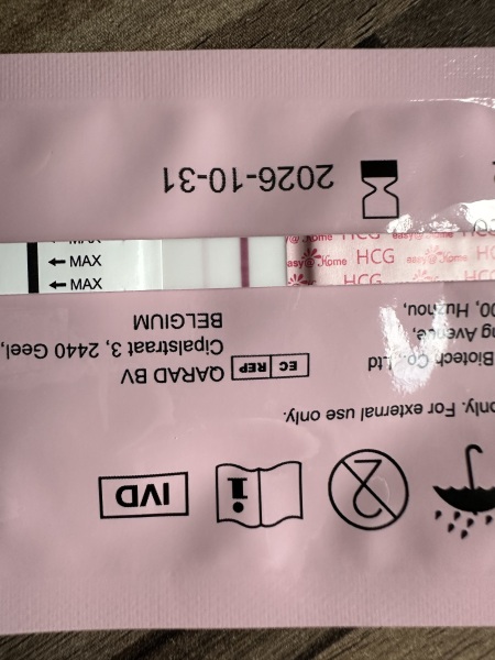 17dpo positive test and spotting