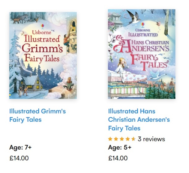Please recommend traditional fairytale books