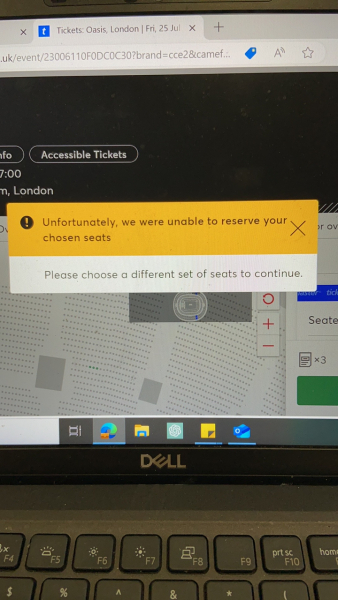 Oasis tickets