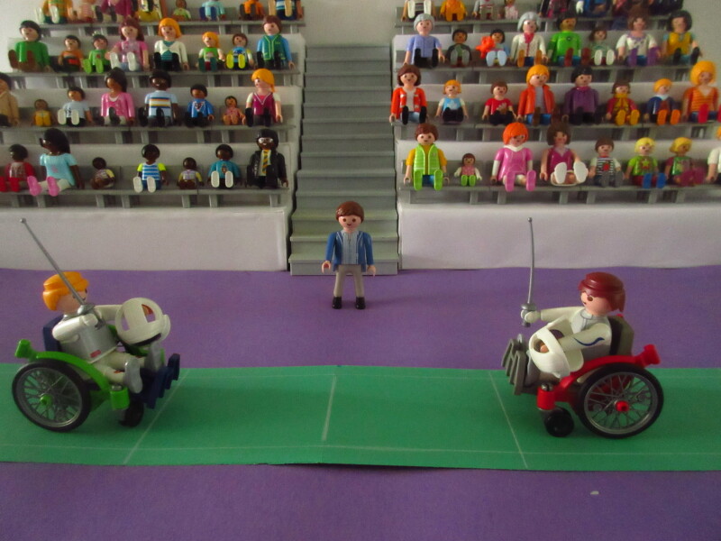 It's time for the Olympic Games for the Playmobil people in our house PART TWO
