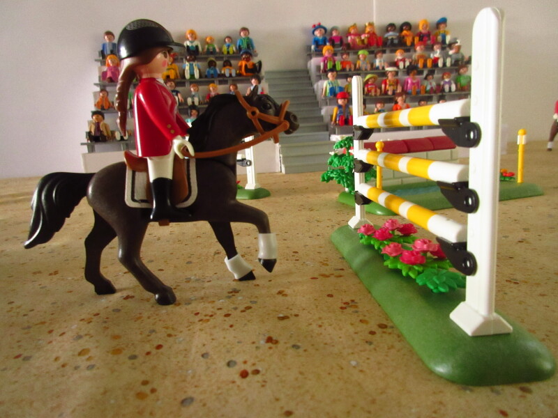It's time for the Olympic Games for the Playmobil people in our house...