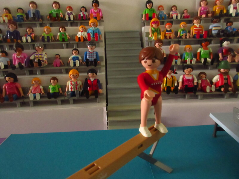 It's time for the Olympic Games for the Playmobil people in our house...