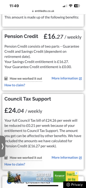 Genuine question re pensioner fuel payment cut