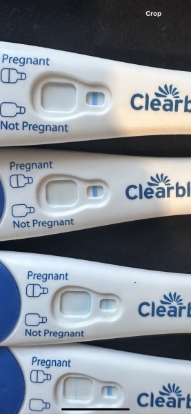 PCOS & Clear Blue Test (with Pics)
