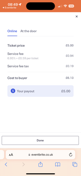 Organising an event - how do you sort selling tickets?