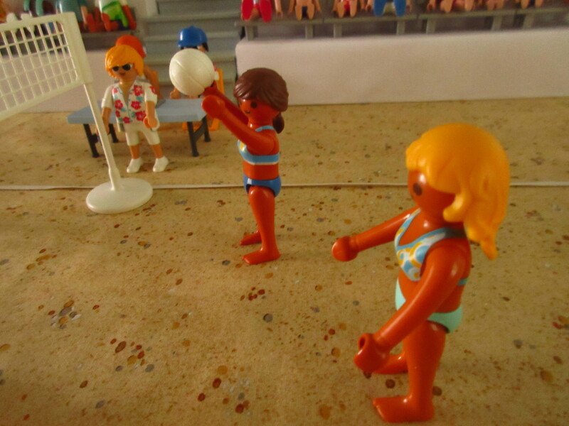 It's time for the Olympic Games for the Playmobil people in our house...
