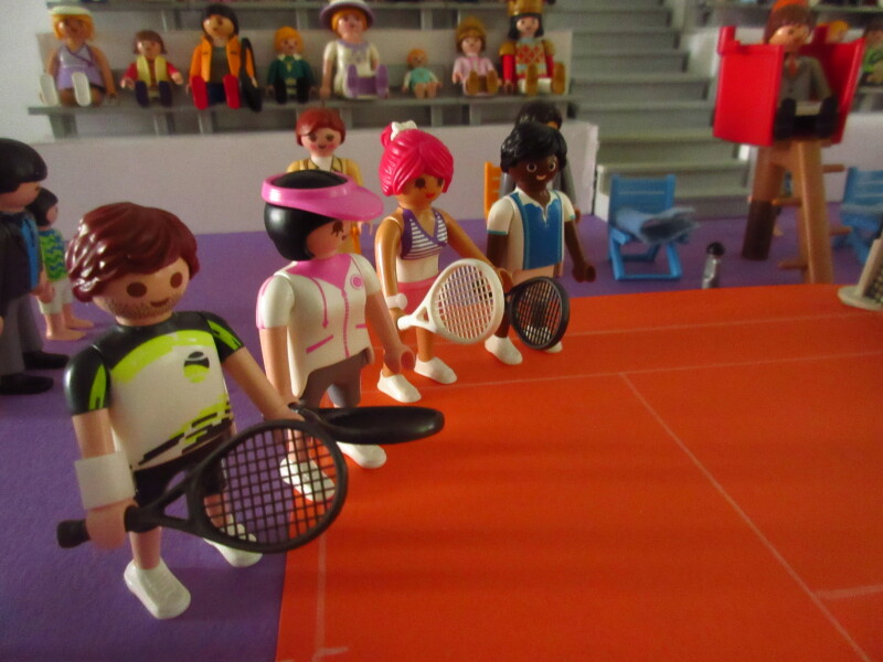 It's time for the Olympic Games for the Playmobil people in our house...