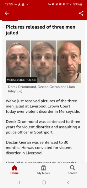 So much for rioters deterrent sentences