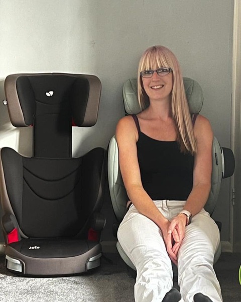 High back booster - tall 9 year old???