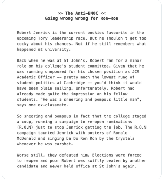 Thread 3 Starmer:  Digging has started, bigger shovel required