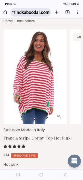 Looking for a stripey oversized jumper!