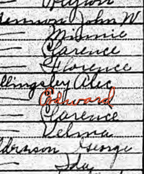 Another handwriting one