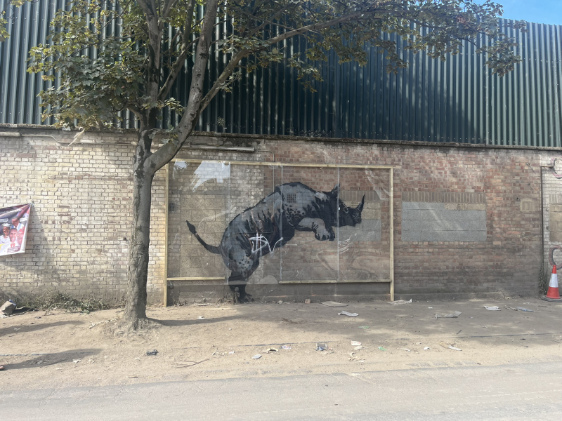 Banksy graffitting all over the place should not be celebrated