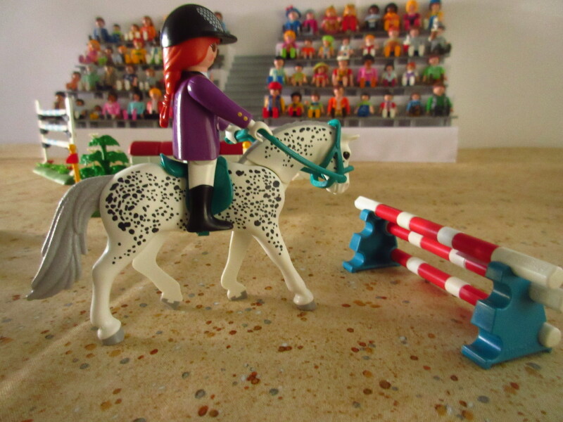 It's time for the Olympic Games for the Playmobil people in our house...