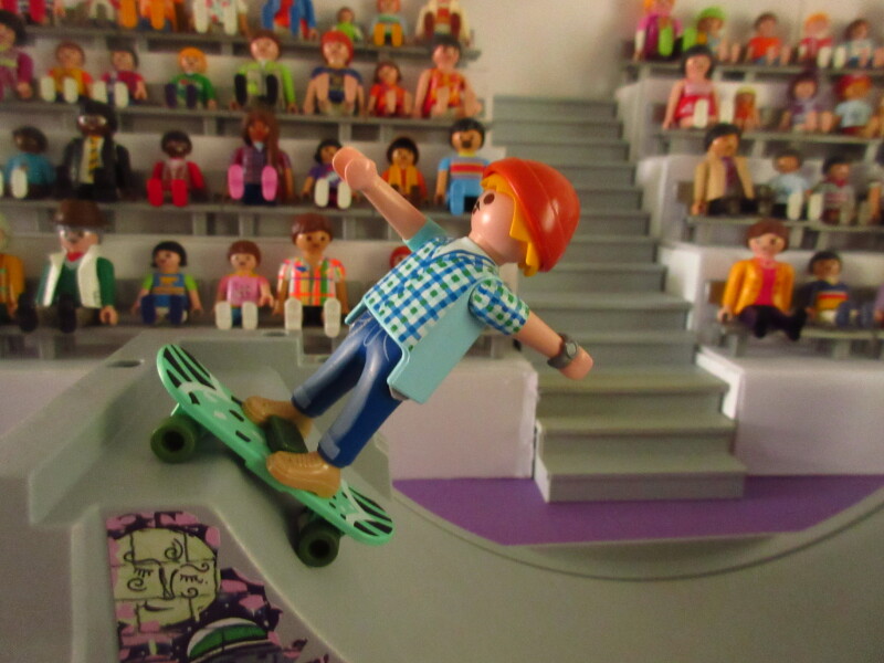 It's time for the Olympic Games for the Playmobil people in our house...