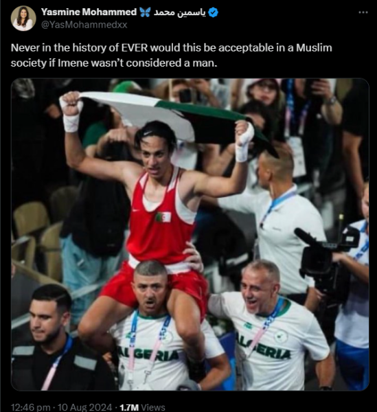 To say the Olympics hates women