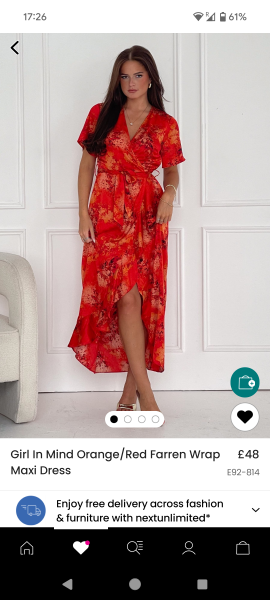 Size 18 autumn wedding guest