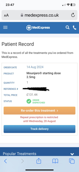 Mounjaro August newbie