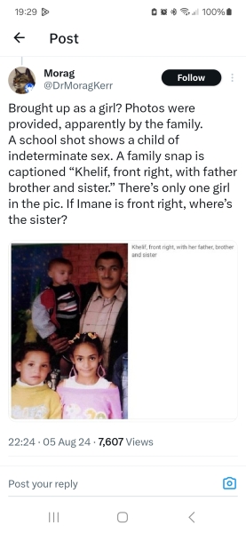 Thread 3: TWO “Female Boxers” Set To Compete At Paris 2024 Were Previously Disqualified From Women’s World Championship For Having “XY Chromosomes”