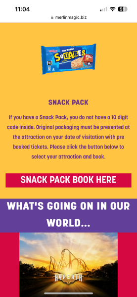 Booked tickets when I don't have a box