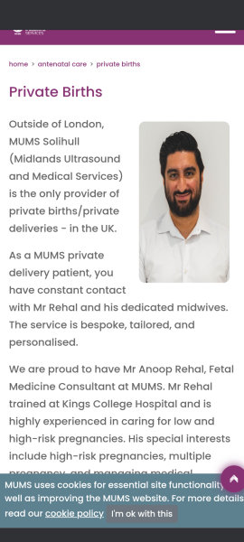 Midwife appointment