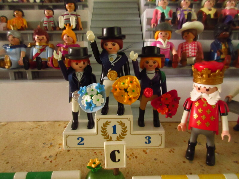 It's time for the Olympic Games for the Playmobil people in our house...