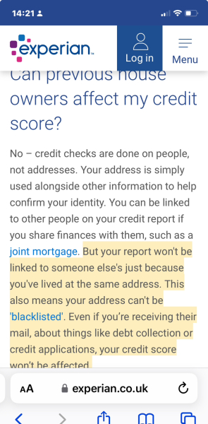 Advice on debt collectors for previous tenant