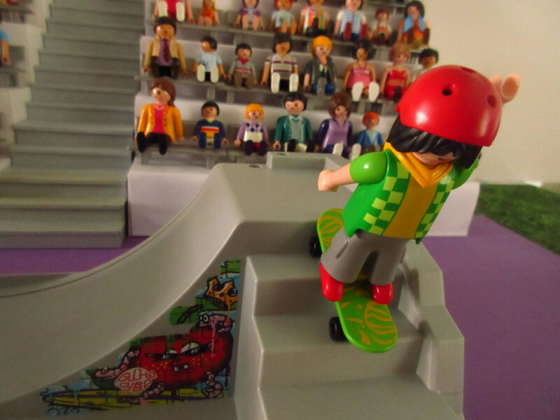It's time for the Olympic Games for the Playmobil people in our house...
