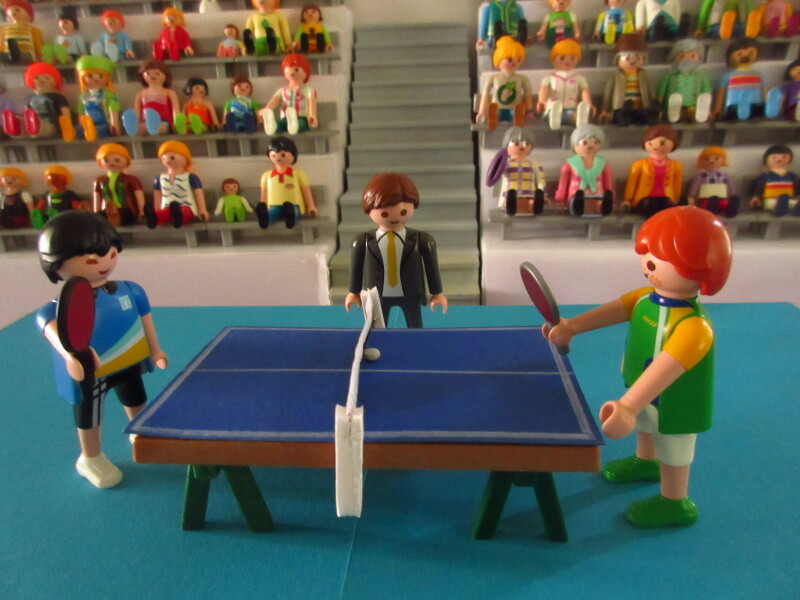 It's time for the Olympic Games for the Playmobil people in our house...