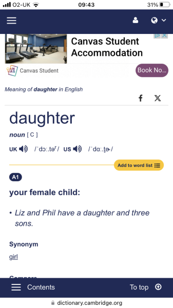 Worried for daughter starting high school