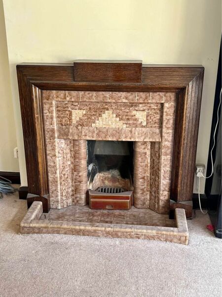 1930s original fireplace ideas.