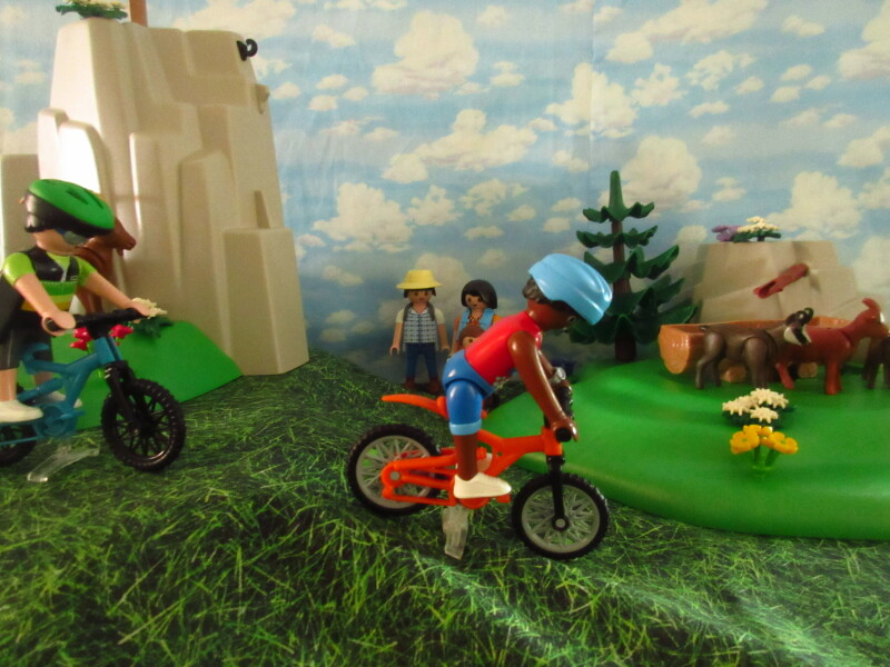 It's time for the Olympic Games for the Playmobil people in our house...