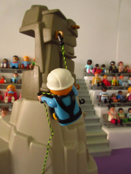 It's time for the Olympic Games for the Playmobil people in our house...