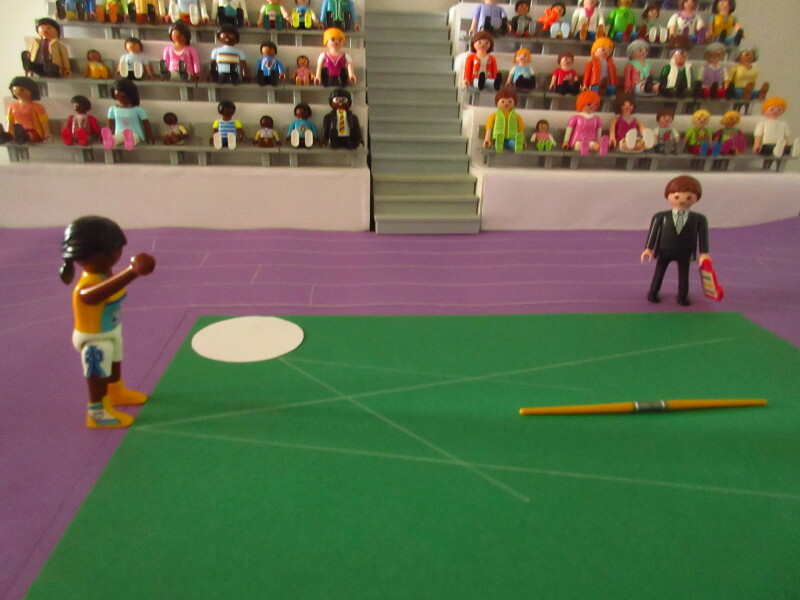 It's time for the Olympic Games for the Playmobil people in our house PART TWO