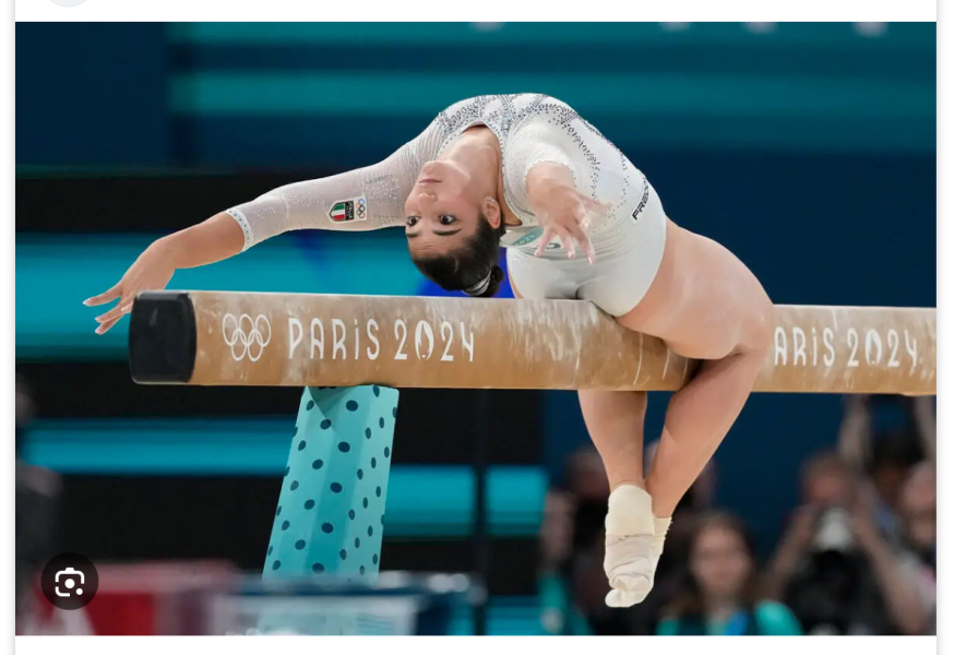Why do female gymnasts always look like that?