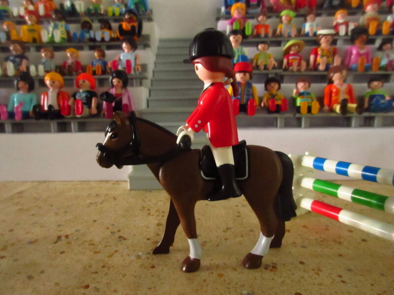 It's time for the Olympic Games for the Playmobil people in our house...