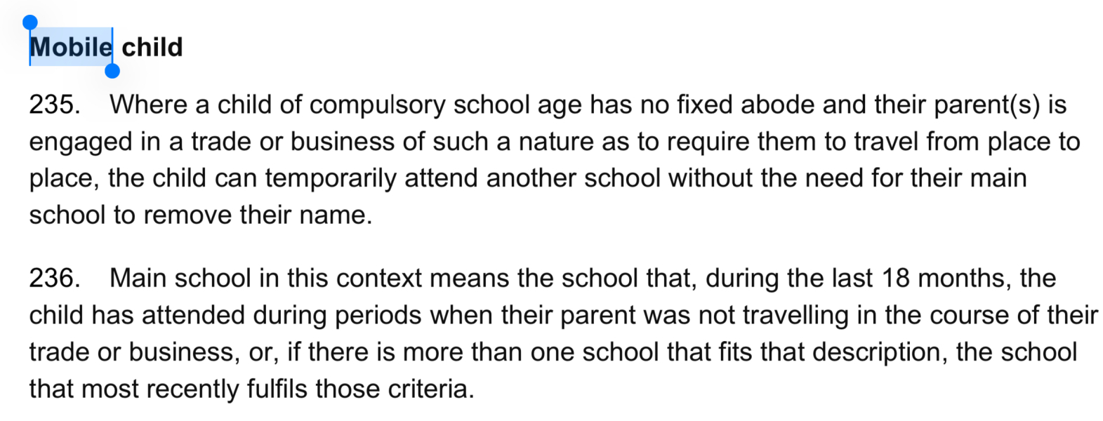 Taking kids out of school for a term