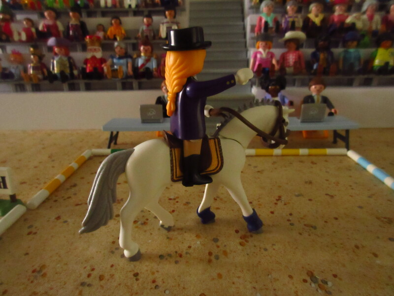 It's time for the Olympic Games for the Playmobil people in our house...