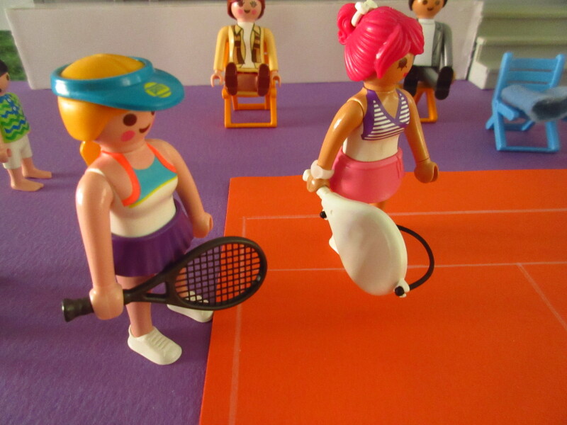 It's time for the Olympic Games for the Playmobil people in our house...