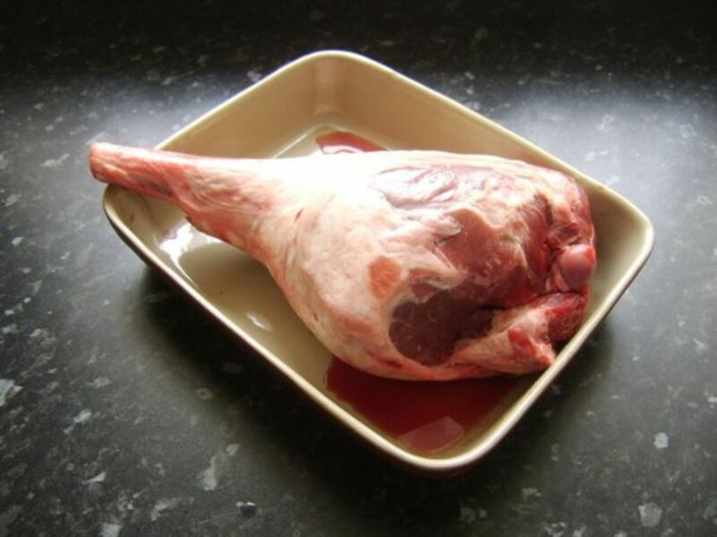 To want my leg of lamb back?