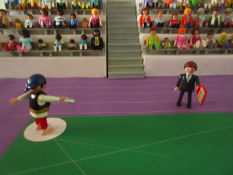 It's time for the Olympic Games for the Playmobil people in our house PART TWO