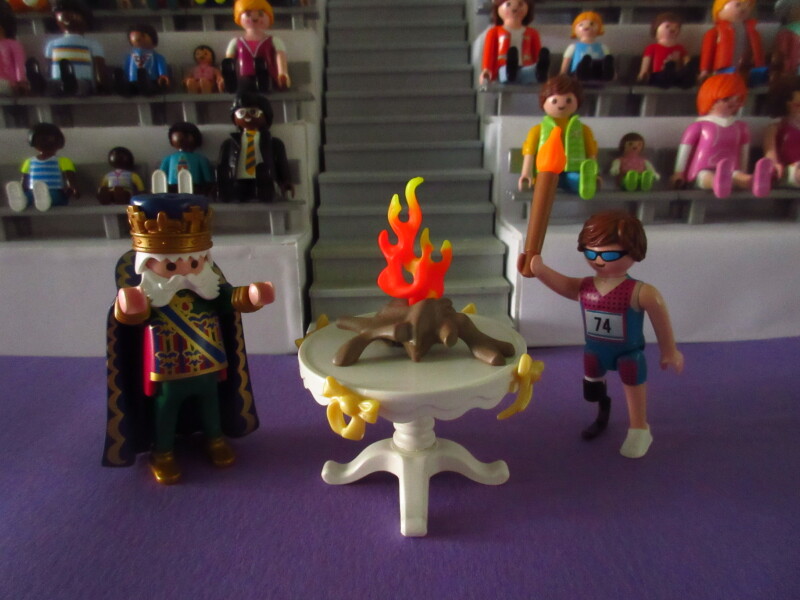 It's time for the Olympic Games for the Playmobil people in our house PART TWO