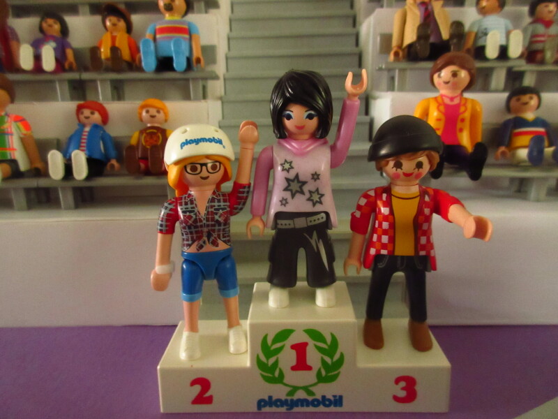 It's time for the Olympic Games for the Playmobil people in our house...