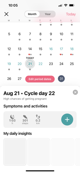 Finally a positive opk
